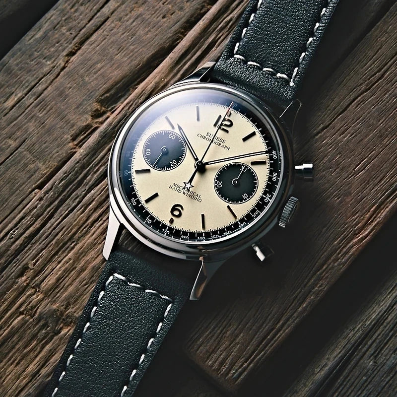 Sugess 1963 Chronograph Sapphire Men Watch