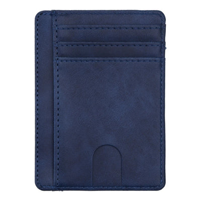 Mens RFID Blocking Leather Slim Wallet Money Credit Card Slots Coin Holder