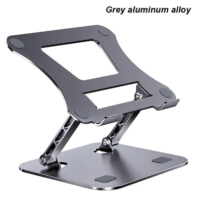 Laptop Stand Aluminium Alloy Foldable Tablet Stand Macbook Laptop Portable Fold Holder Bracket Support