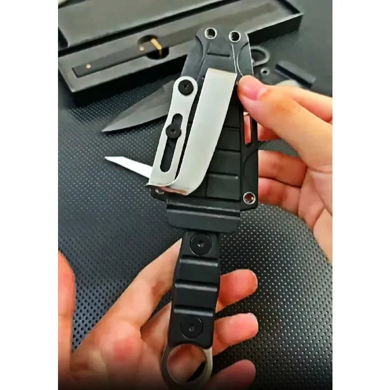 New Recommended Outdoor Tactical Knife High Hardness Multi-function Field Survival Knife Mini Portable Small Straight Knife