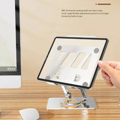 Laptop Stand Adjustable Aluminum Alloy Notebook Tablet Stand Up to 17 Inch Laptop Portable Fold Holder Cooling Bracket Support