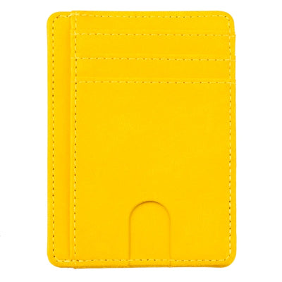 Mens RFID Blocking Leather Slim Wallet Money Credit Card Slots Coin Holder