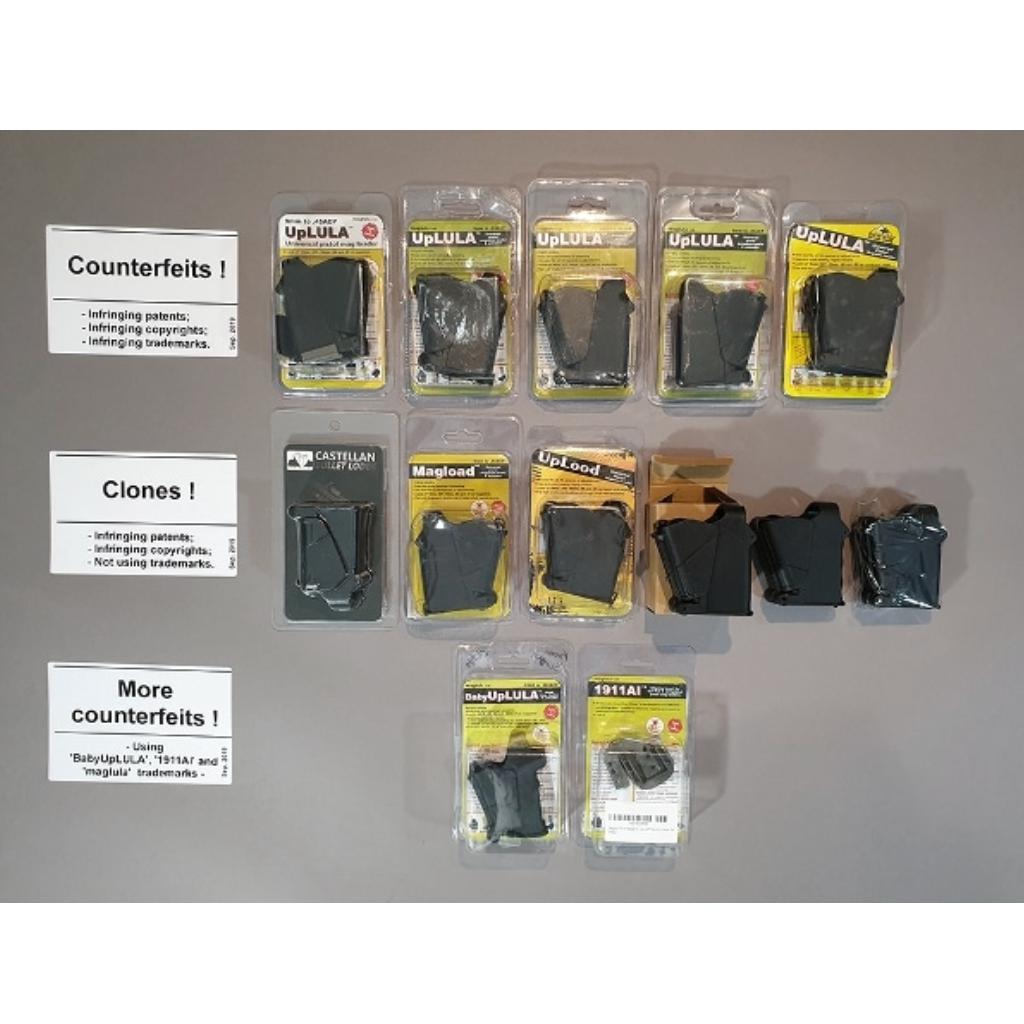 UpLULA® Universal Pistol Magazine Loader (9mm – .45ACP) by MyHackerTech