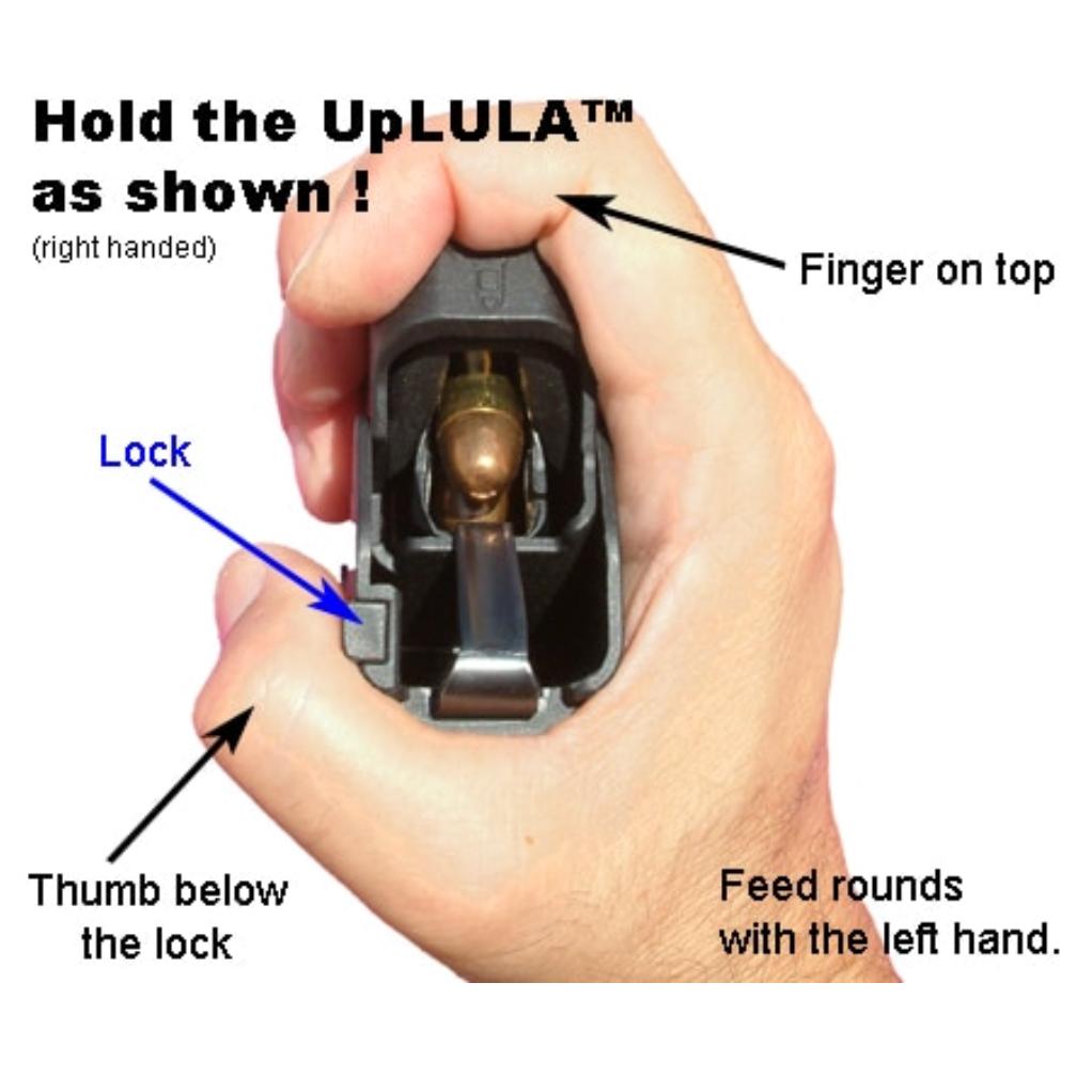 UpLULA® Universal Pistol Magazine Loader (9mm – .45ACP) by MyHackerTech