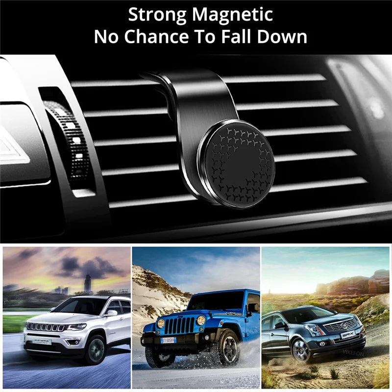 Magnetic Car Phone Holder Stand Air Vent Magnet Car Mount GPS Smartphone Mobile Support In Car Bracket for iPhone Samsung Xiaomi