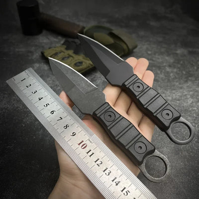 New Recommended Outdoor Tactical Knife High Hardness Multi-function Field Survival Knife Mini Portable Small Straight Knife