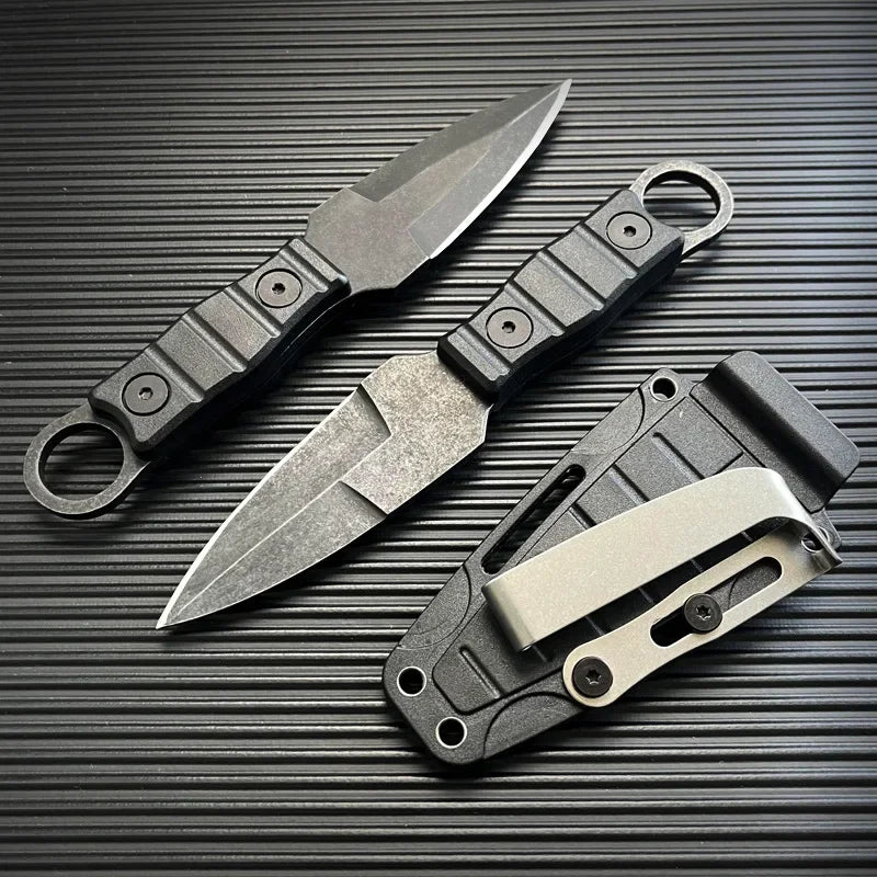 New Recommended Outdoor Tactical Knife High Hardness Multi-function Field Survival Knife Mini Portable Small Straight Knife