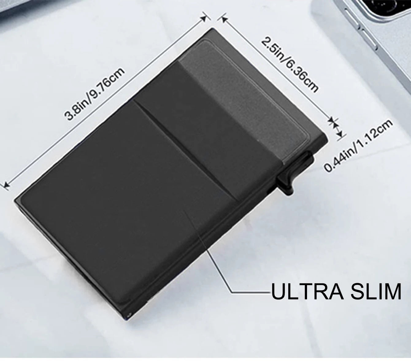 RFID Credit Card Holder for Men – Slim Minimalist Luxury Wallet