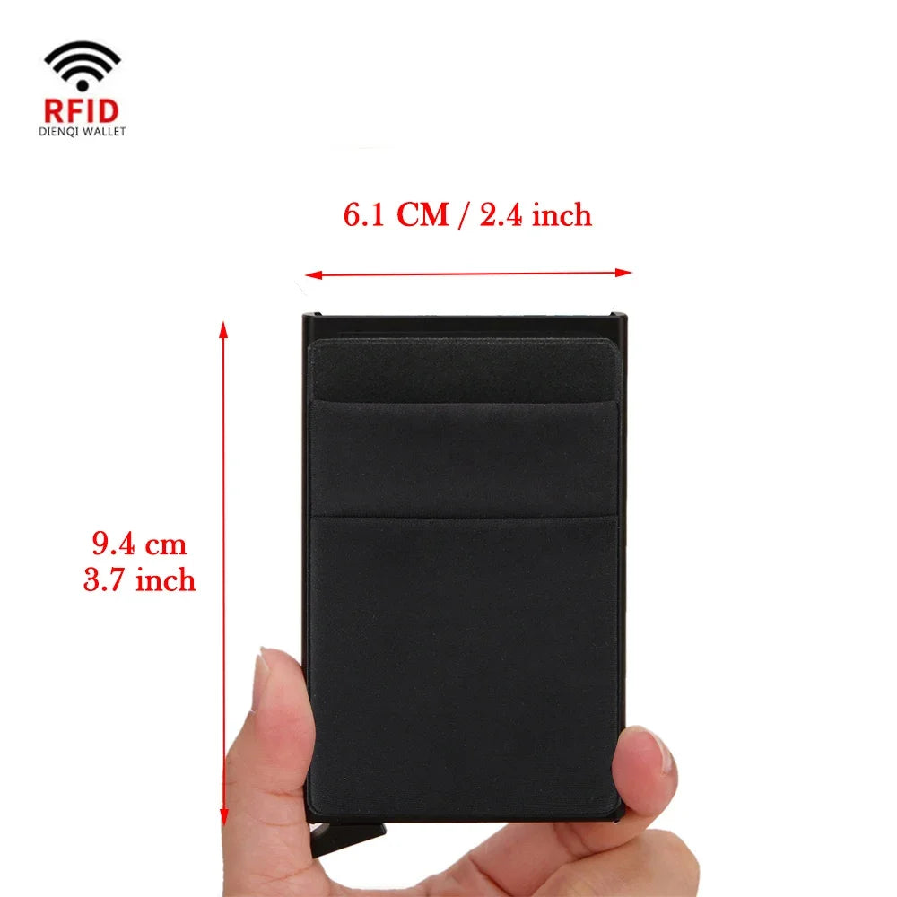 RFID Credit Card Holder for Men – Slim Minimalist Luxury Wallet