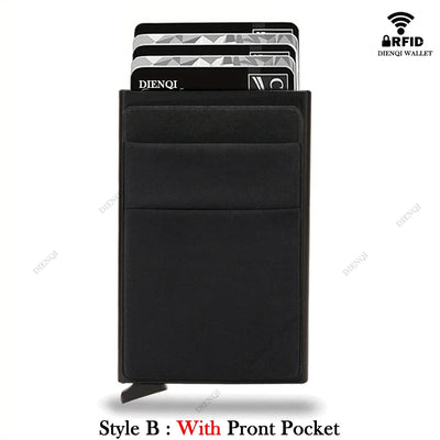 RFID Credit Card Holder for Men – Slim Minimalist Luxury Wallet