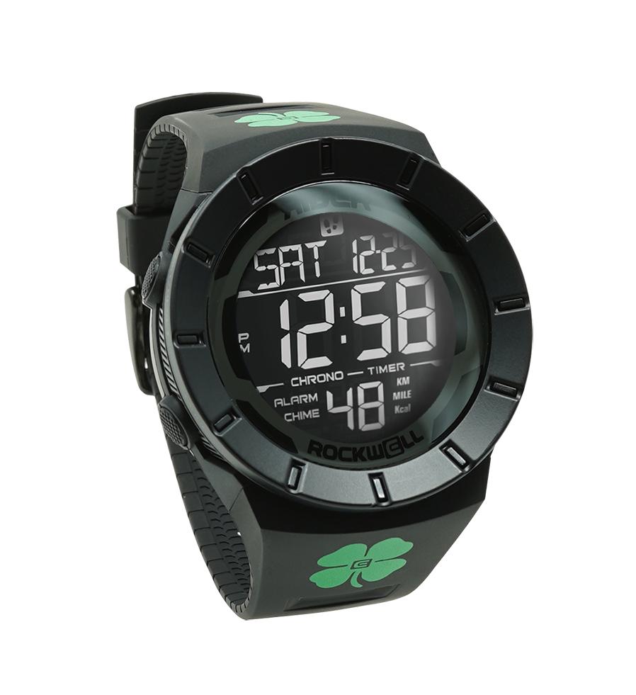 Coliseum Fit™ - Shamrock Edition (Phantom Black) Watch by MyHackerTech