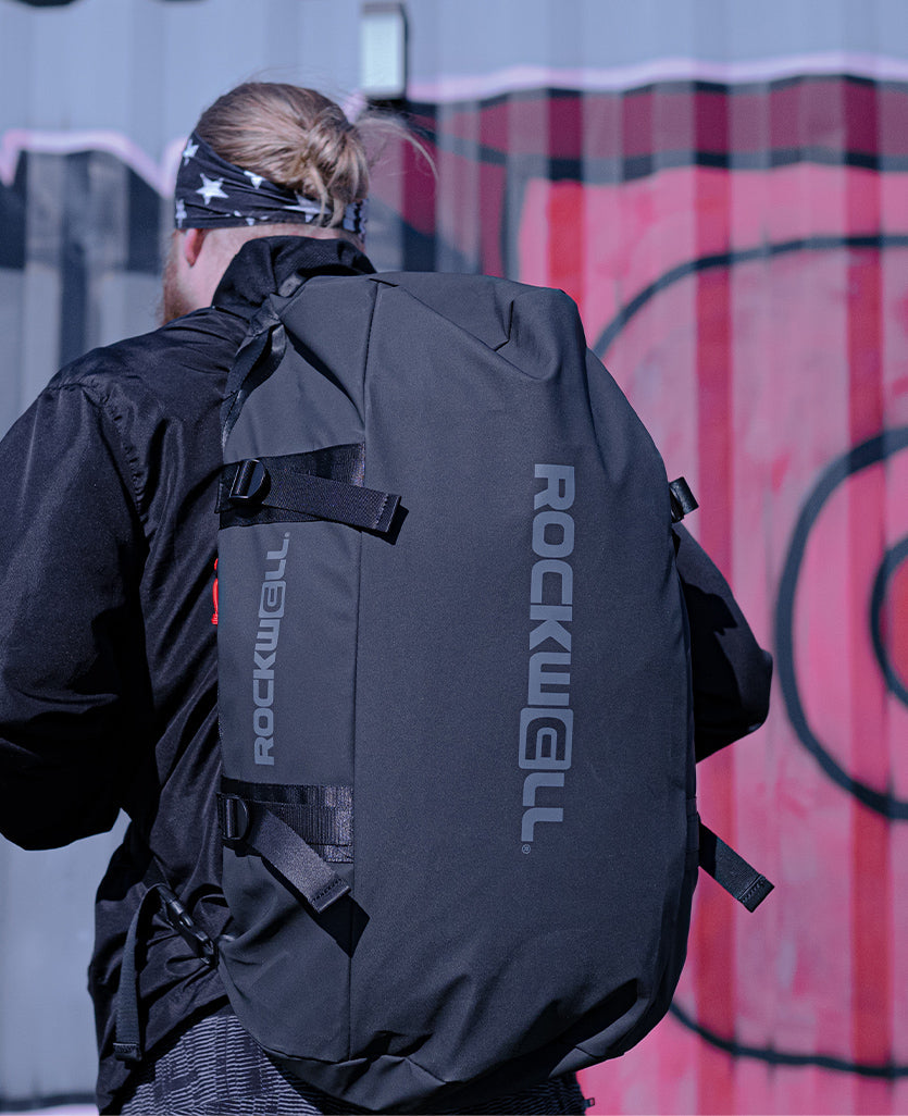 Shogun - 54 Liter Deluxe/Water Resistant Duffle Bag (Black) by MyHackerTech