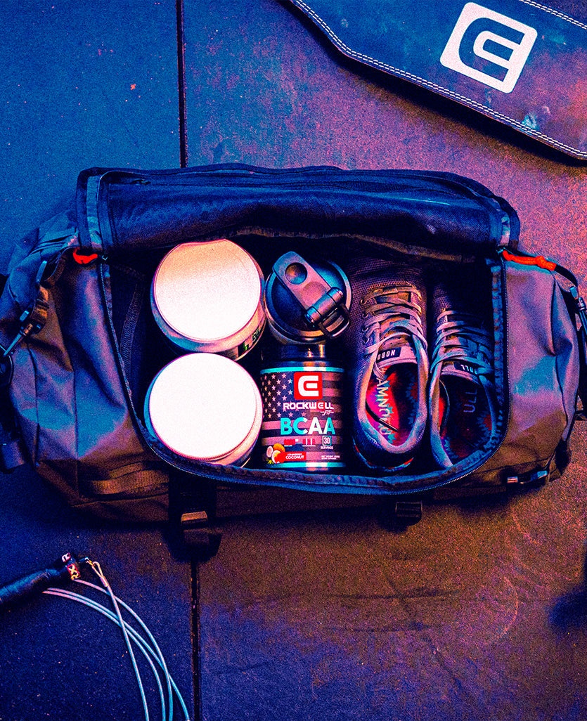 Shogun - 54 Liter Deluxe/Water Resistant Duffle Bag (Black) by MyHackerTech