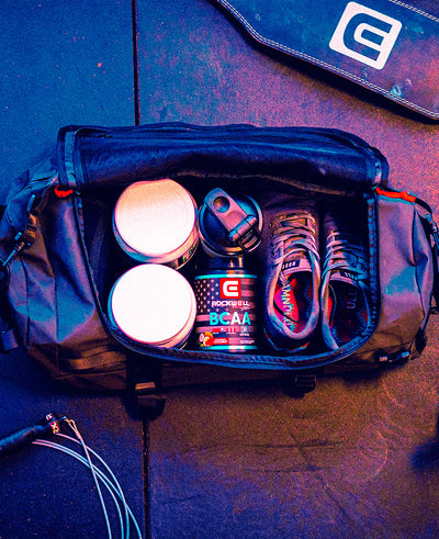 Shogun - 54 Liter Deluxe/Water Resistant Duffle Bag (Black) by MyHackerTech