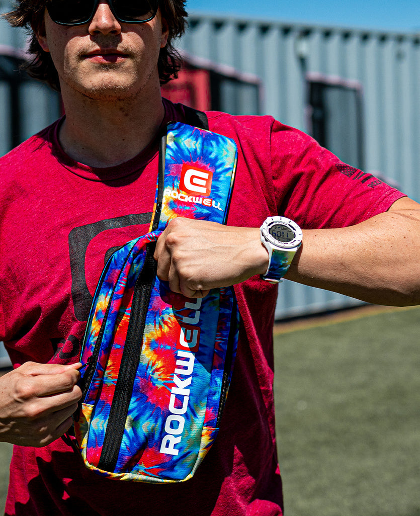 Shoulder Sling Bag (Tie-Dye) by MyHackerTech