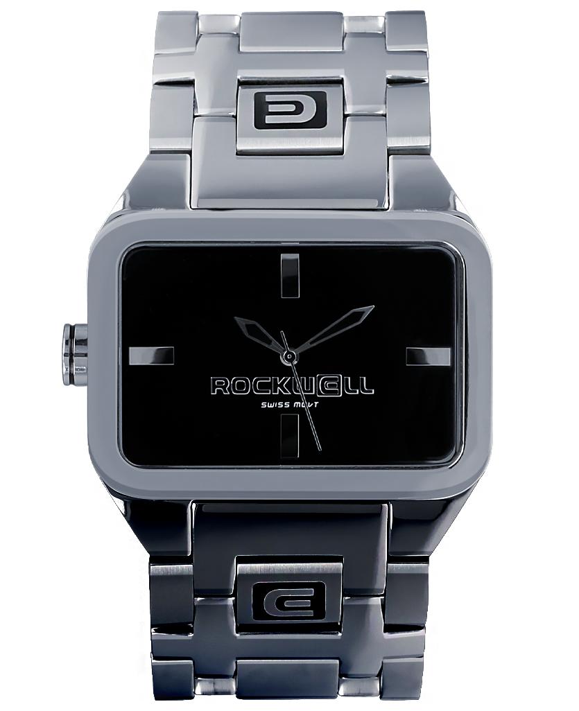 Duel Time (Silver/Black) Watch by MyHackerTech