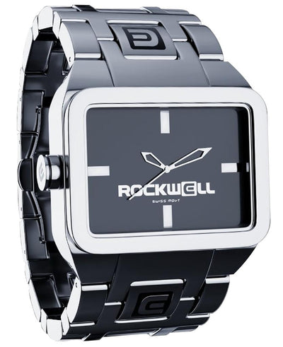 Duel Time (Silver/Black) Watch by MyHackerTech