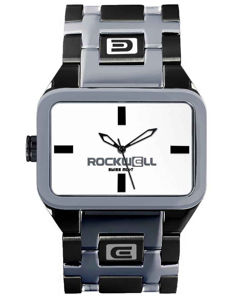 Duel Time (Silver/White/Black) Watch by MyHackerTech