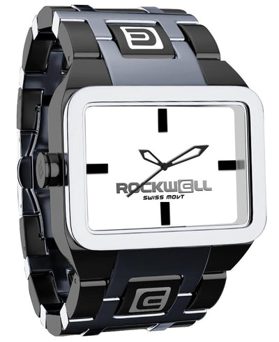 Duel Time (Silver/White/Black) Watch by MyHackerTech