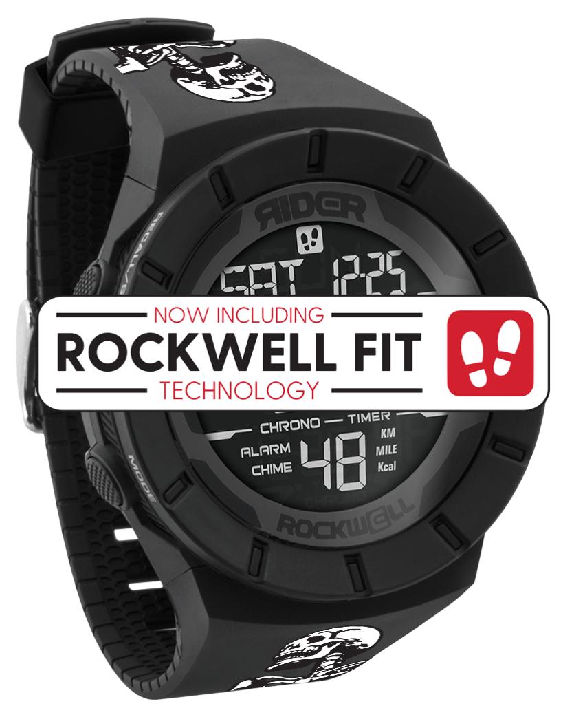 Coliseum Fit™ - Skeleton Edition (Phantom Black) Watch by MyHackerTech