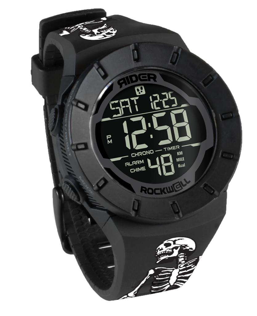 The Coliseum Fit™ - Skeleton FORUM EDITION (Phantom Black) Watch by MyHackerTech