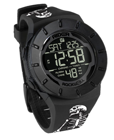 The Coliseum Fit™ - Skeleton FORUM EDITION (Phantom Black) Watch by MyHackerTech