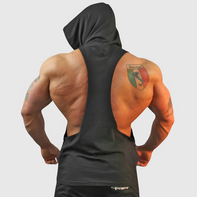 Sleeveless Hoodie by MyHackerTech