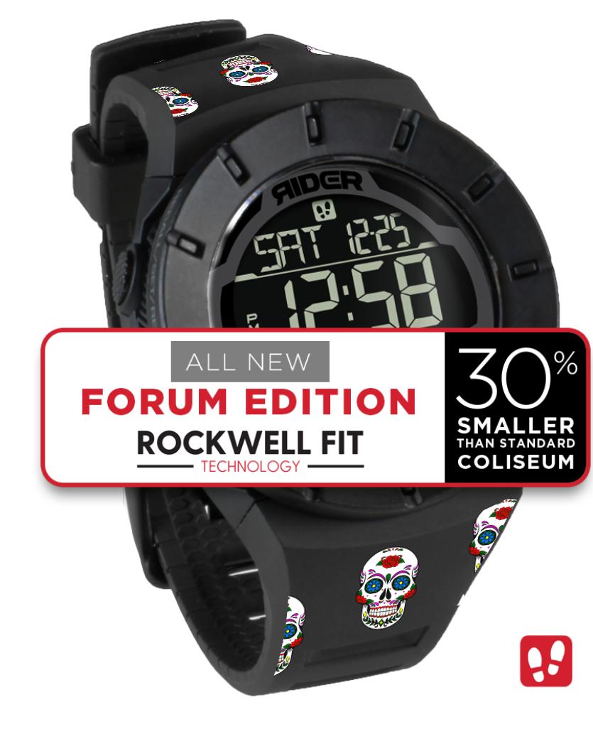 The Coliseum Fit™ - Sugar Skull FORUM EDITION (Phantom Black) Watch by MyHackerTech