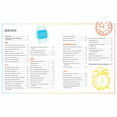 Back to the Future: The Official Hill Valley Cookbook hardcover book by Allison Robicelli by MyHackerTech