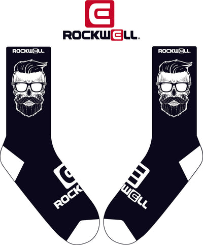 Crew Socks - Black Q by MyHackerTech