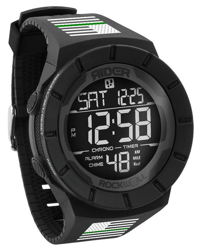 Coliseum Fit™ Thin Green Line - Freedom Edition (Phantom Black) Watch by MyHackerTech