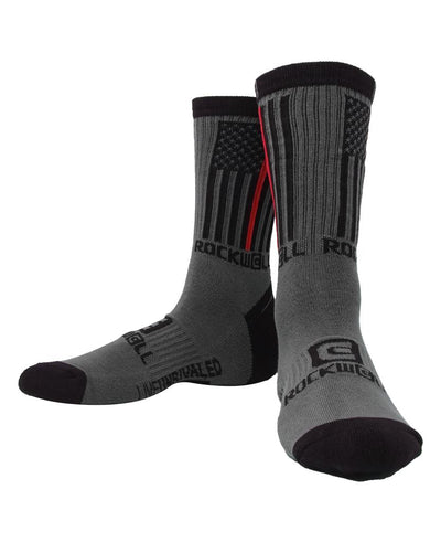 Firefighter Flag Socks by MyHackerTech