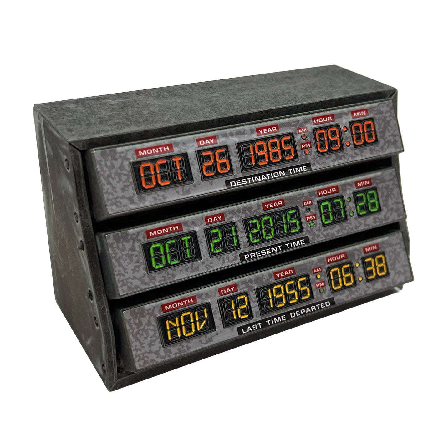 Back to the Future - Time Circuits Scaled Prop Replica by MyHackerTech