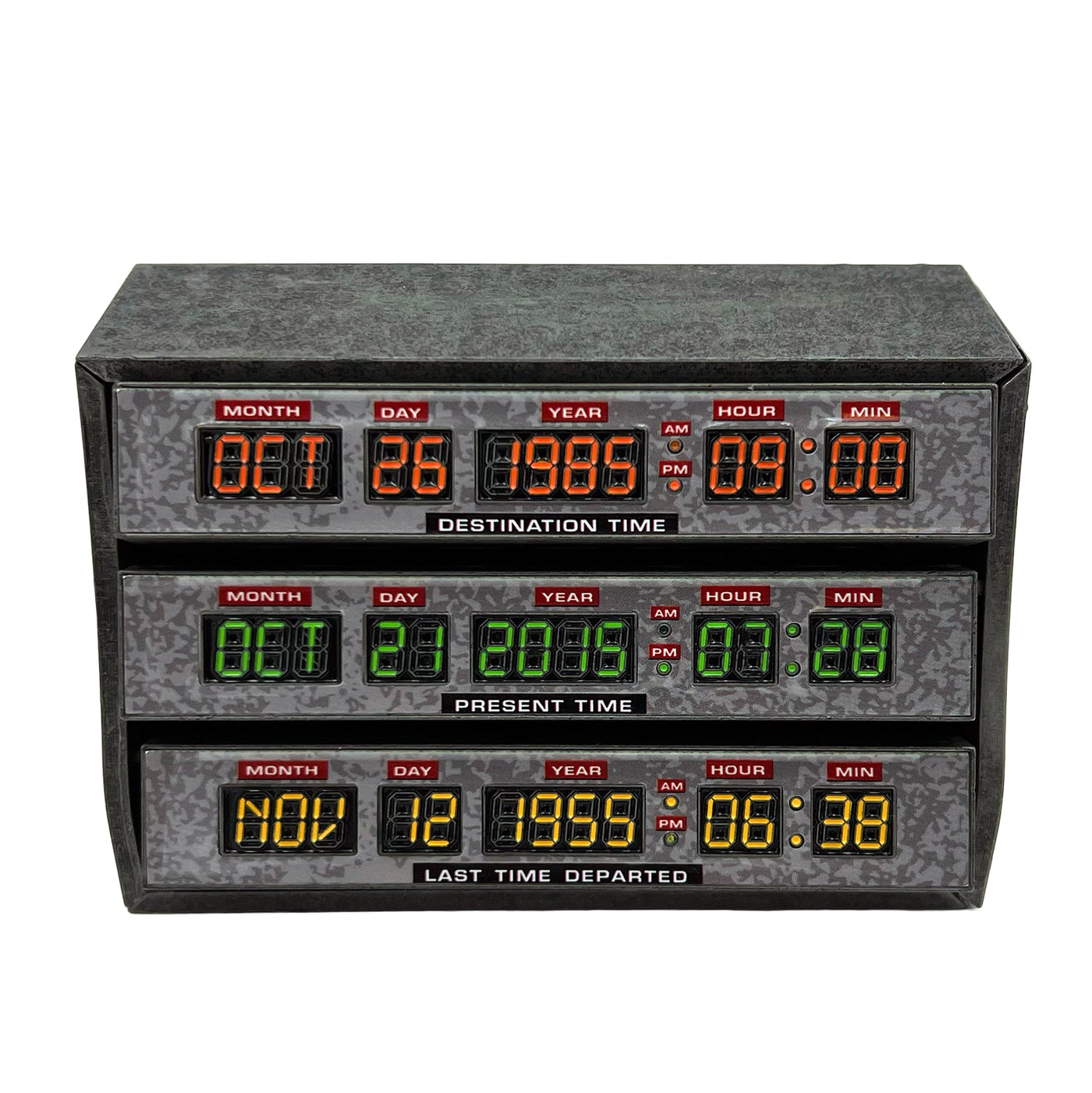 Back to the Future - Time Circuits Scaled Prop Replica by MyHackerTech