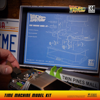 Back to the Future: Time Machine Model Kit by MyHackerTech