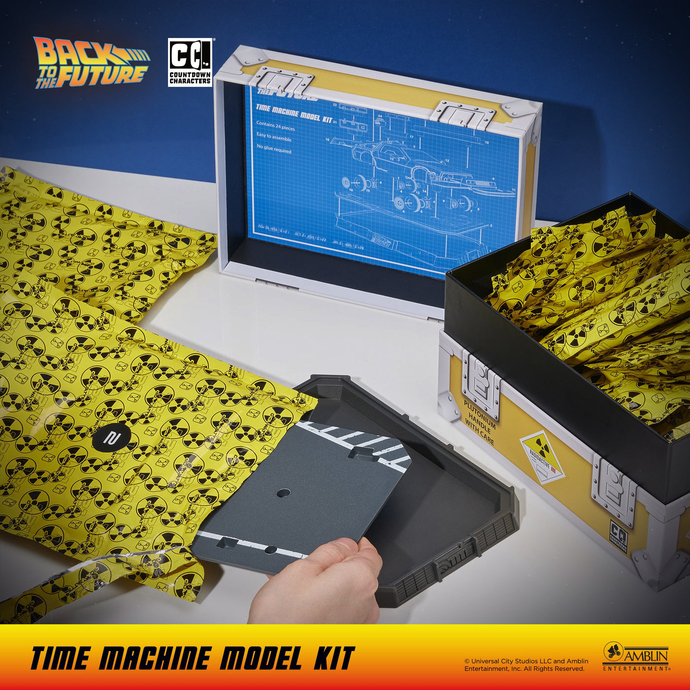 Back to the Future: Time Machine Model Kit by MyHackerTech