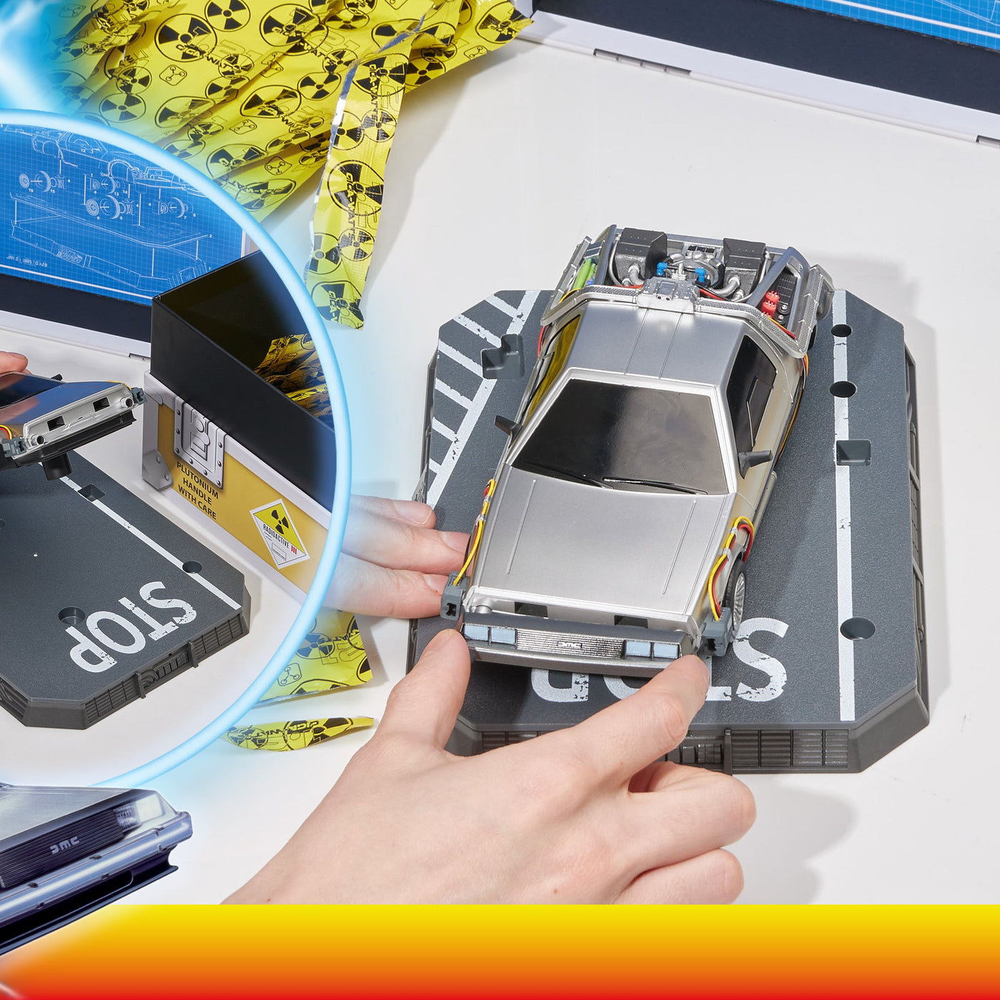 Back to the Future: Time Machine Model Kit by MyHackerTech