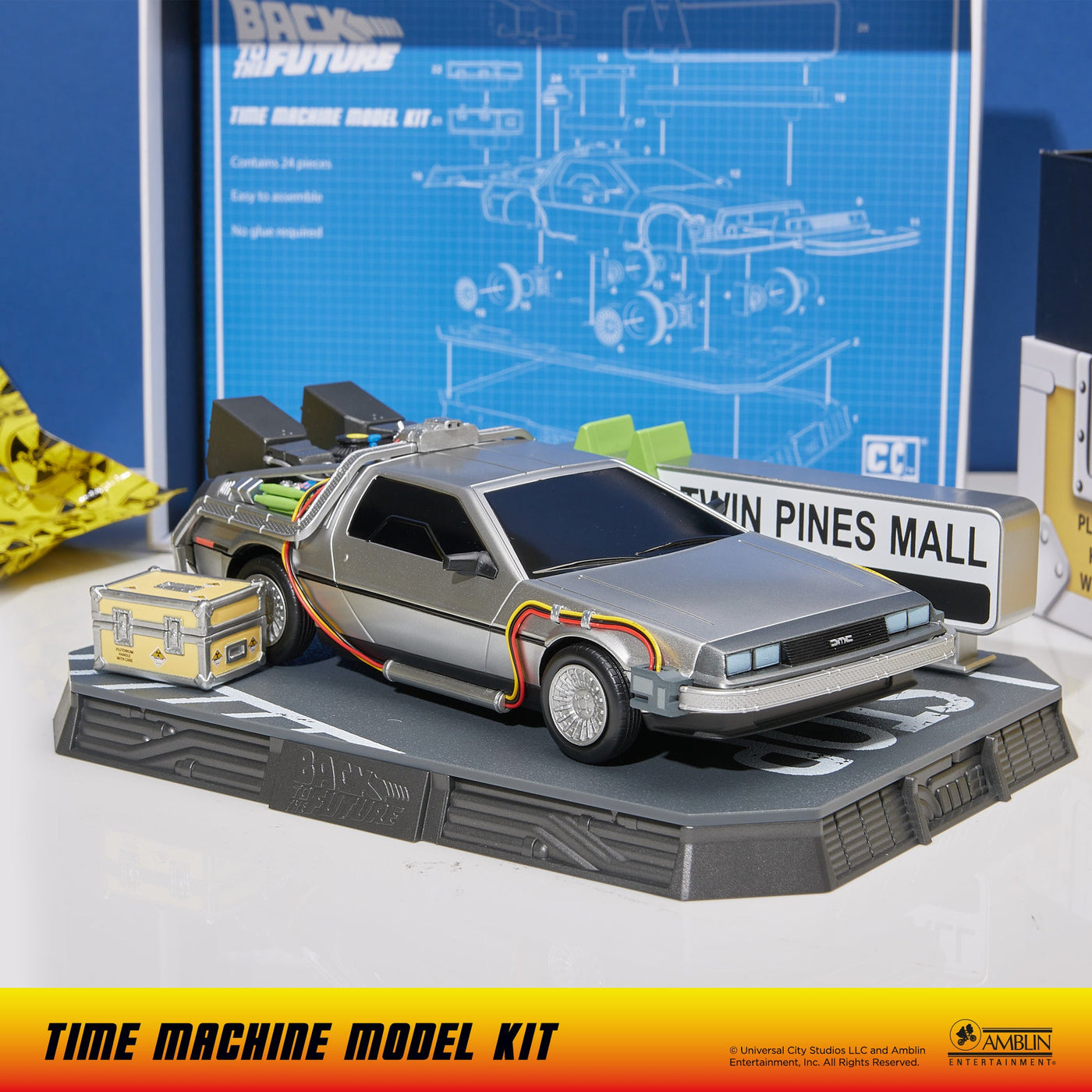 Back to the Future: Time Machine Model Kit by MyHackerTech