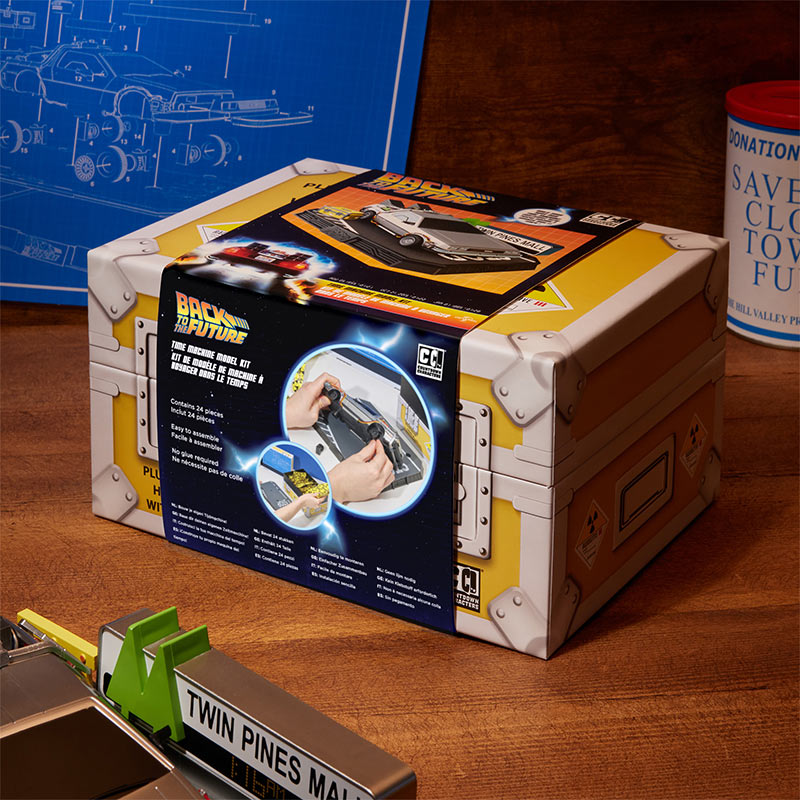 Back to the Future: Time Machine Model Kit by MyHackerTech
