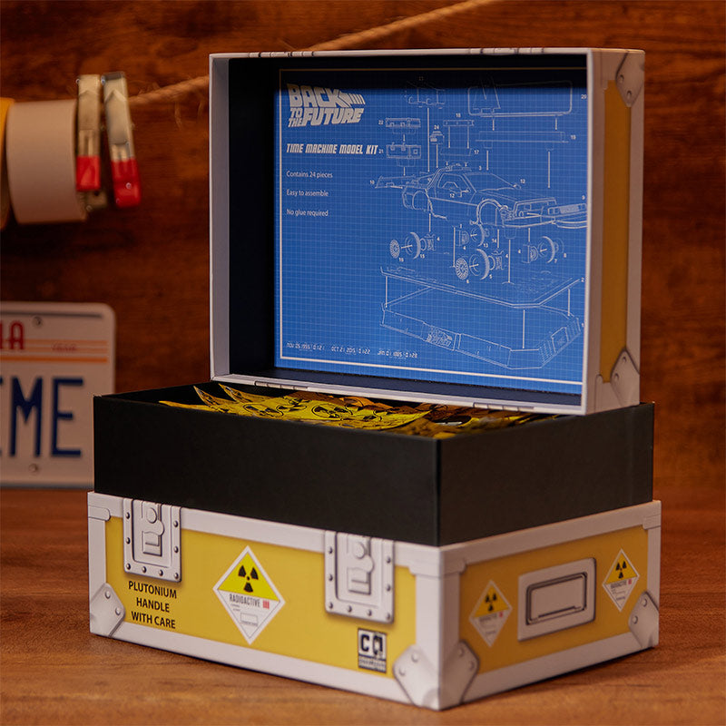 Back to the Future: Time Machine Model Kit by MyHackerTech