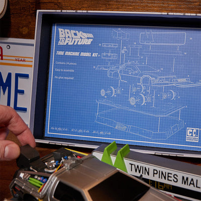Back to the Future: Time Machine Model Kit by MyHackerTech