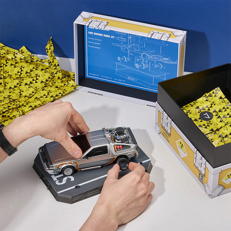 Back to the Future: Time Machine Model Kit by MyHackerTech
