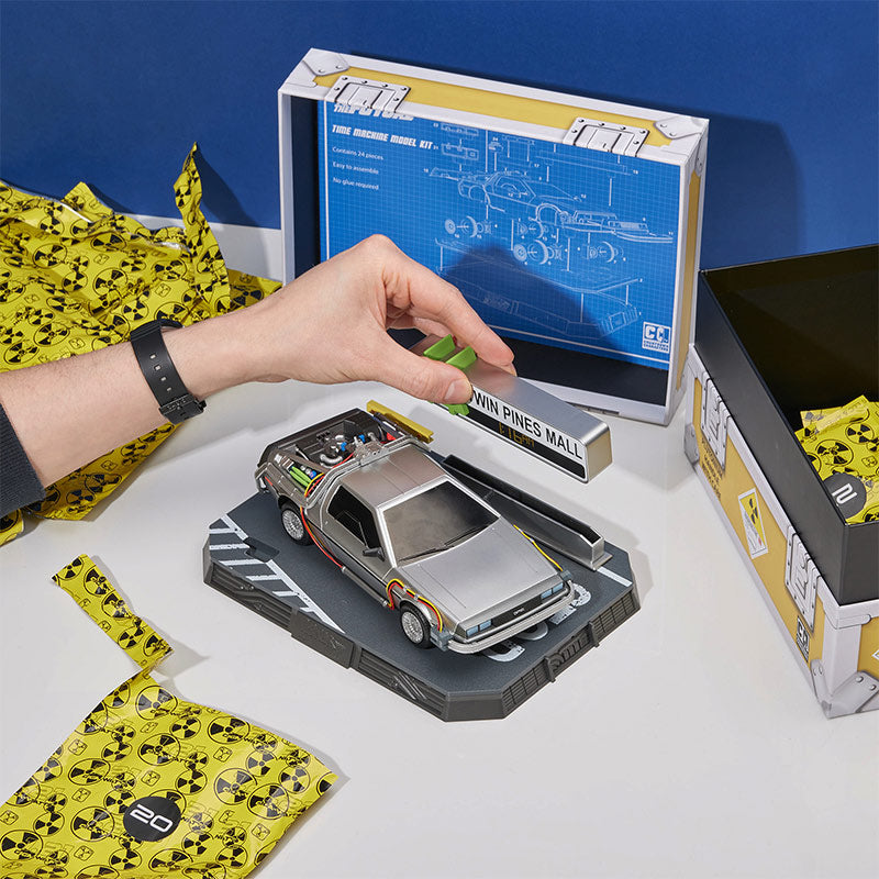 Back to the Future: Time Machine Model Kit by MyHackerTech