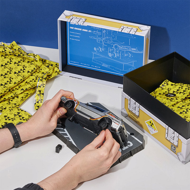 Back to the Future: Time Machine Model Kit by MyHackerTech