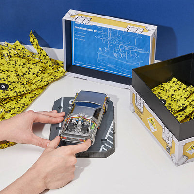 Back to the Future: Time Machine Model Kit by MyHackerTech