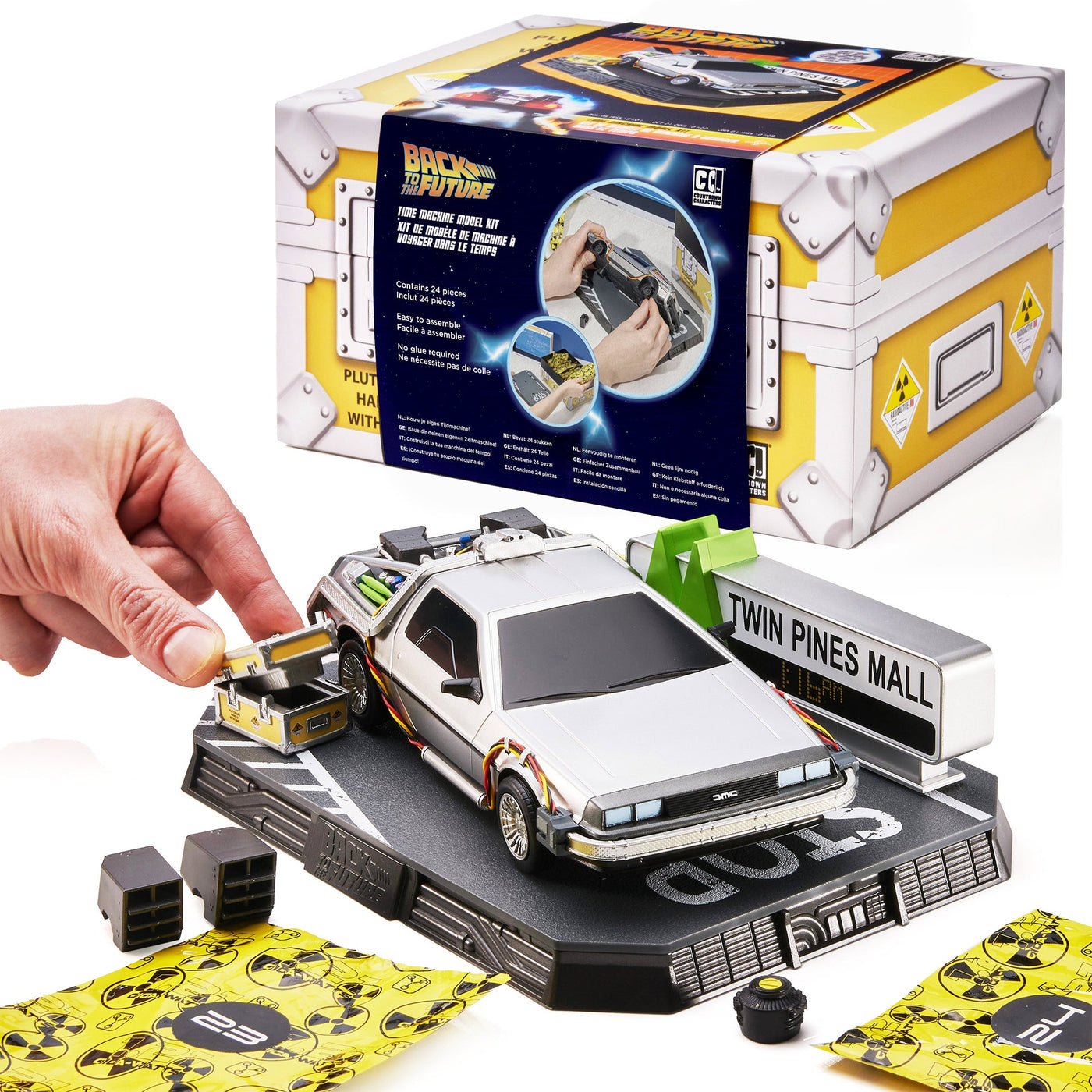 Back to the Future: Time Machine Model Kit by MyHackerTech