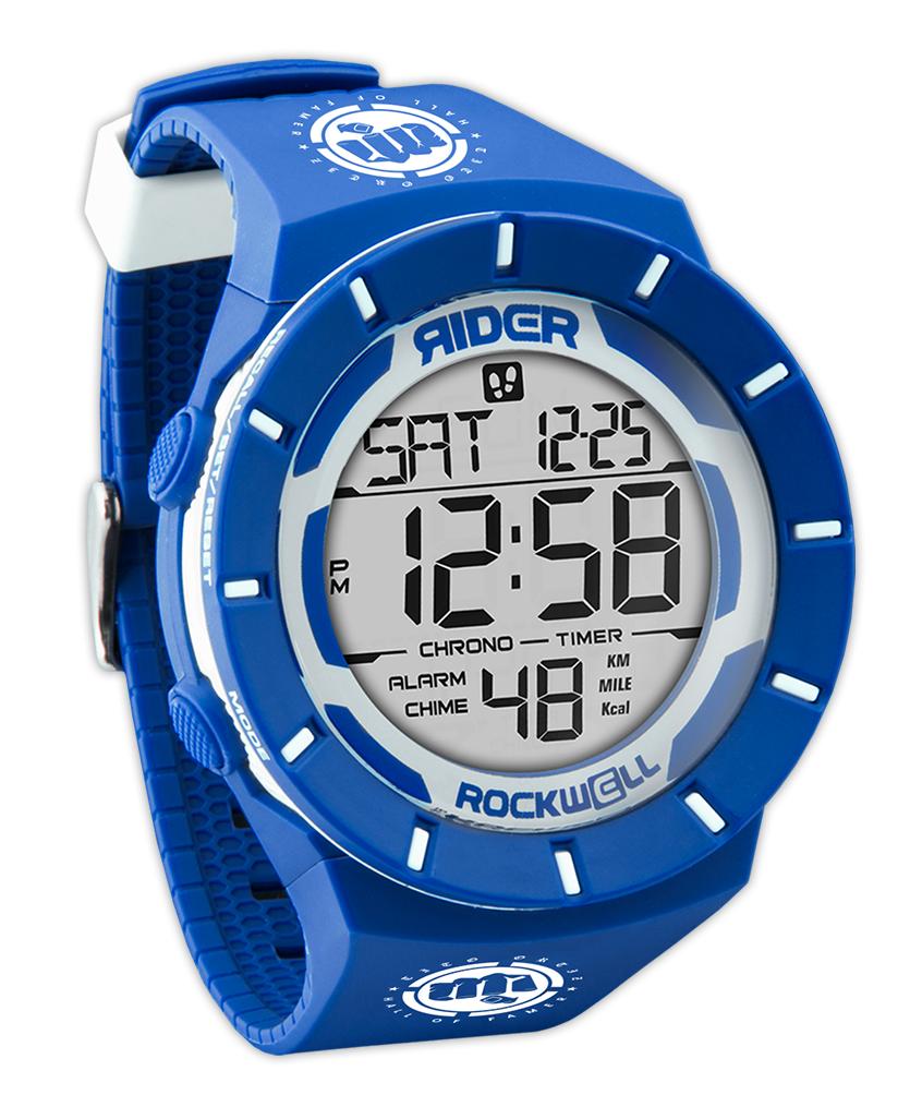 Coliseum Fit™ Tito Ortiz Edition (Blue/White) Watch by MyHackerTech