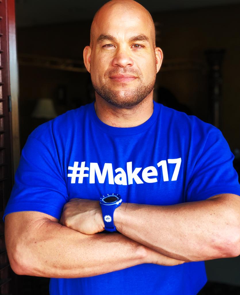 Coliseum Fit™ Tito Ortiz Edition (Blue/White) Watch by MyHackerTech