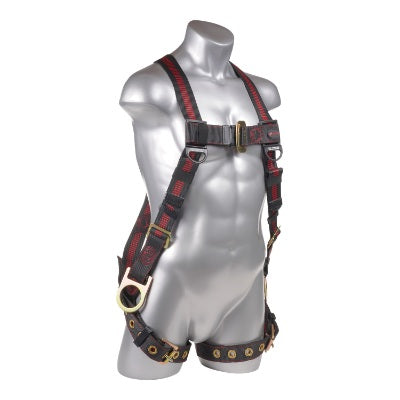 Kapture 5 Point Elite Full Body Harness - 3 D-Rings - Tongue Buckle Legs - All Sizes by MyHackerTech