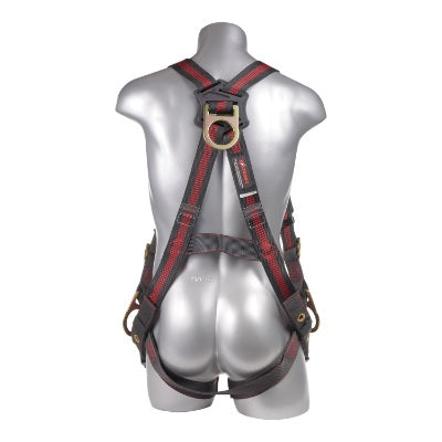 Kapture 5 Point Elite Full Body Harness - 3 D-Rings - Tongue Buckle Legs - All Sizes by MyHackerTech